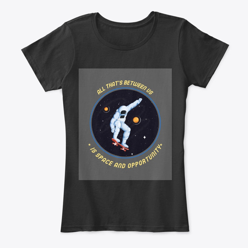 Spacehed/Skater Vibe--Worlds Collide Women's Comfort Tee
