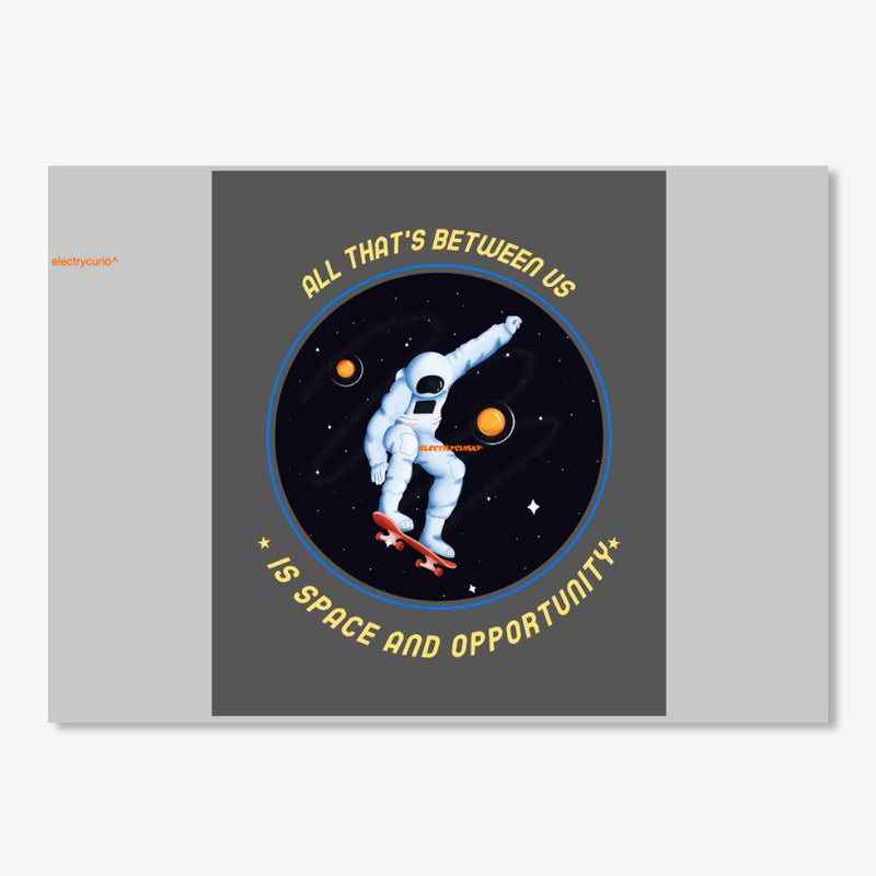 Spacehed/Skater Vibe--Worlds Collide Sticker