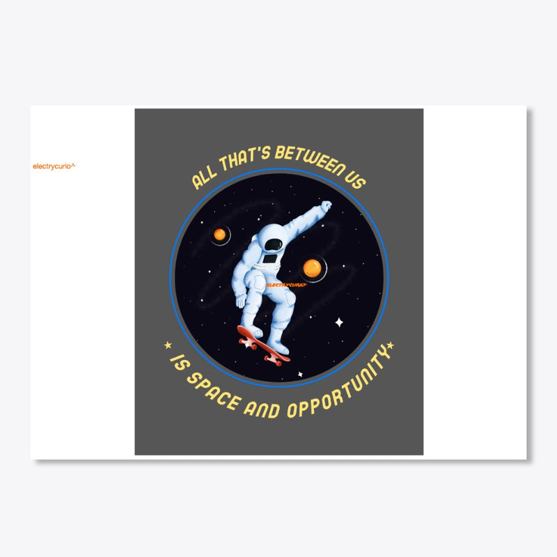 Spacehed/Skater Vibe--Worlds Collide Sticker