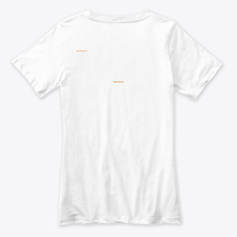 Spacehed/Skater Vibe--Worlds Collide Women's Premium V-Neck Tee