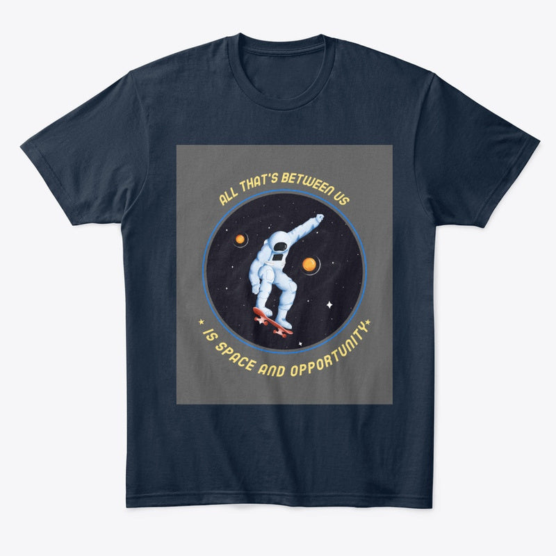 Spacehed/Skater Vibe--Worlds Collide Comfort Tee