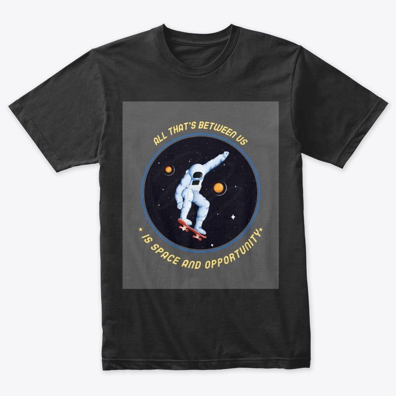 Spacehed/Skater Vibe--Worlds Collide Triblend Tee