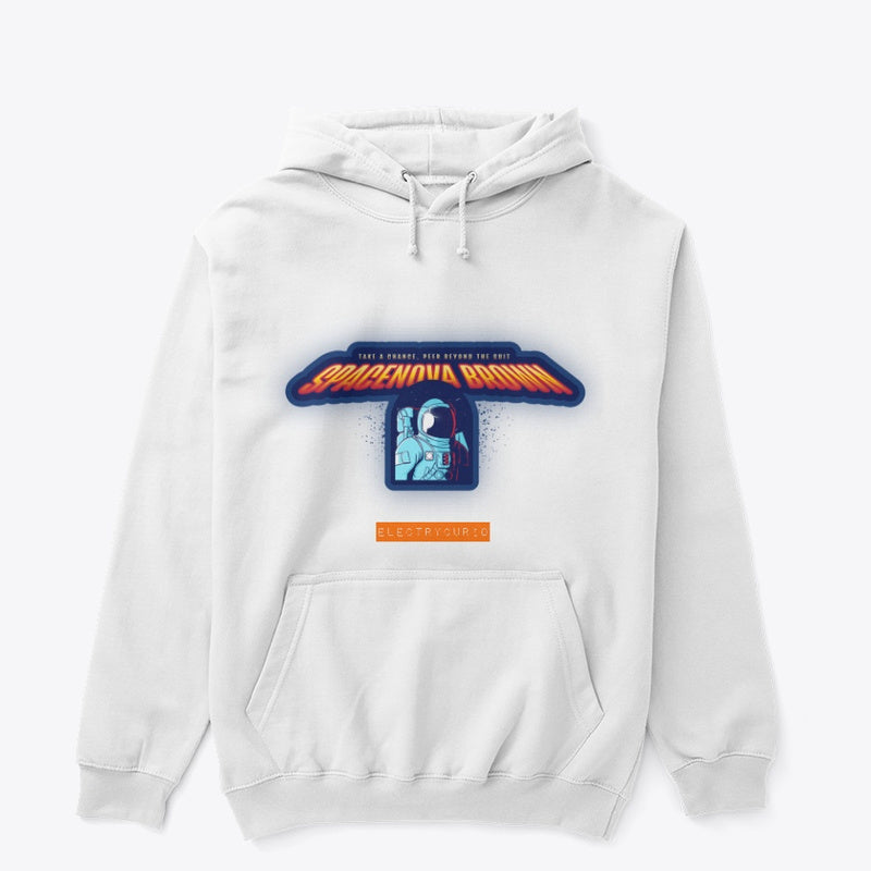 Spacenova Brown Unisex Classic Pullover Hoodie