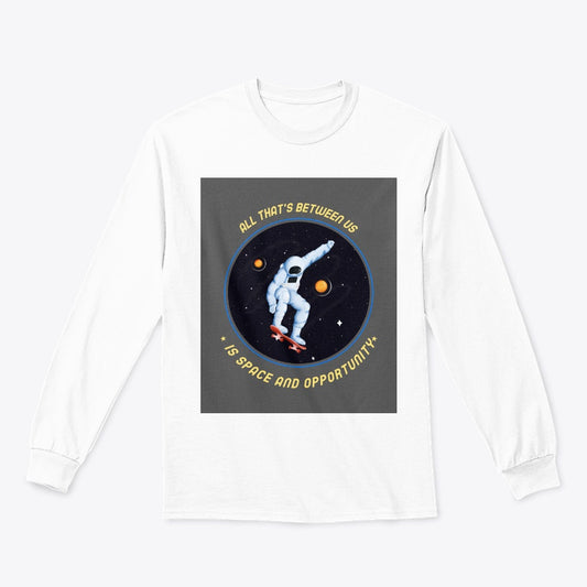Spacehed/Skater Vibe--Worlds Collide Classic Long Sleeve Tee