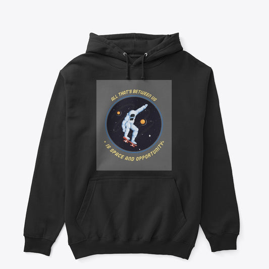 Spacehed/Skater Vibe--Worlds Collide Unisex Classic Pullover Hoodie