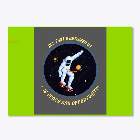 Spacehed/Skater Vibe--Worlds Collide Sticker