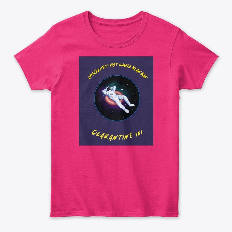 Astronaut on Hiatus--Quarantine Life Women's Classic Tee