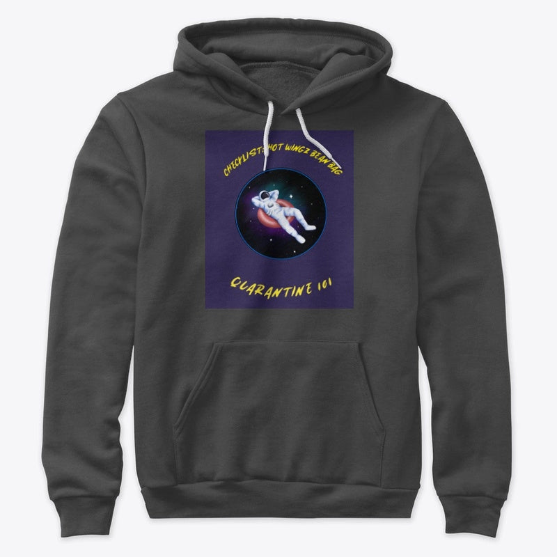 Astronaut on Hiatus--Quarantine Life Unisex Premium Pullover Hoodie