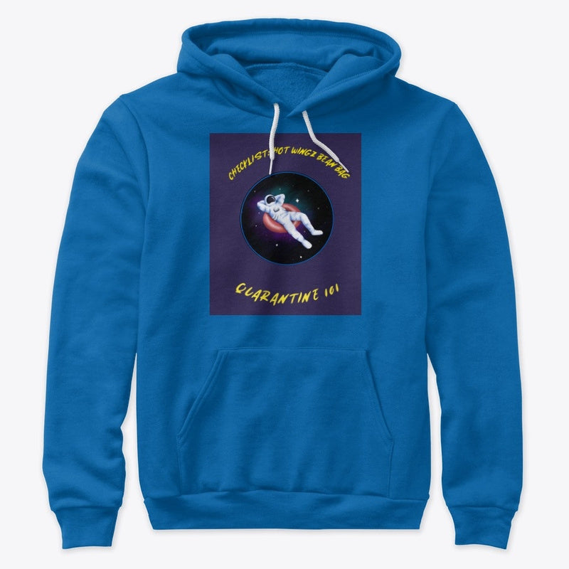 Astronaut on Hiatus--Quarantine Life Unisex Premium Pullover Hoodie