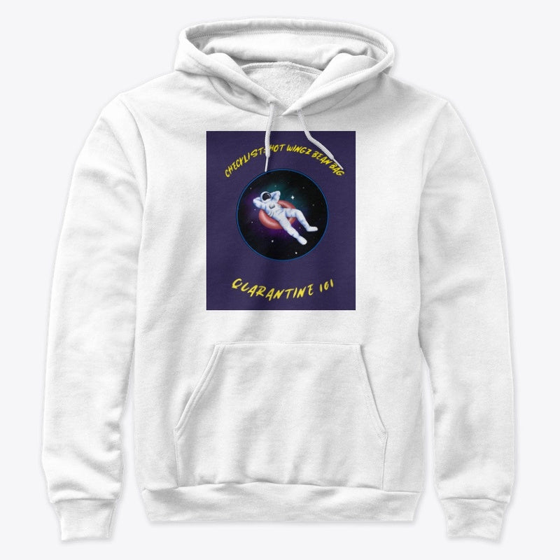 Astronaut on Hiatus--Quarantine Life Unisex Premium Pullover Hoodie