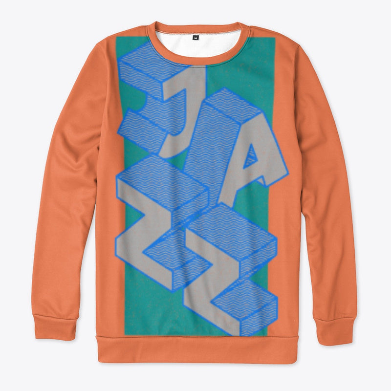 JAZZ NOW AND FOREVER All-Over Print Unisex Crewneck Sweatshirt