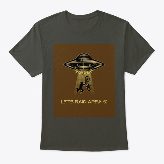 Area 51 Raider Classic Crew Neck Comfortsoft T-Shirt