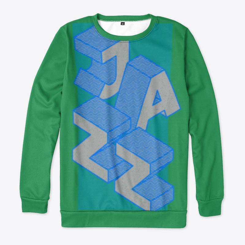 JAZZ NOW AND FOREVER All-Over Print Unisex Crewneck Sweatshirt