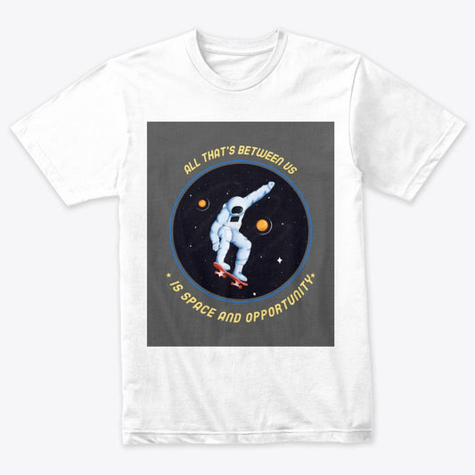 Spacehed/Skater Vibe--Worlds Collide Triblend Tee