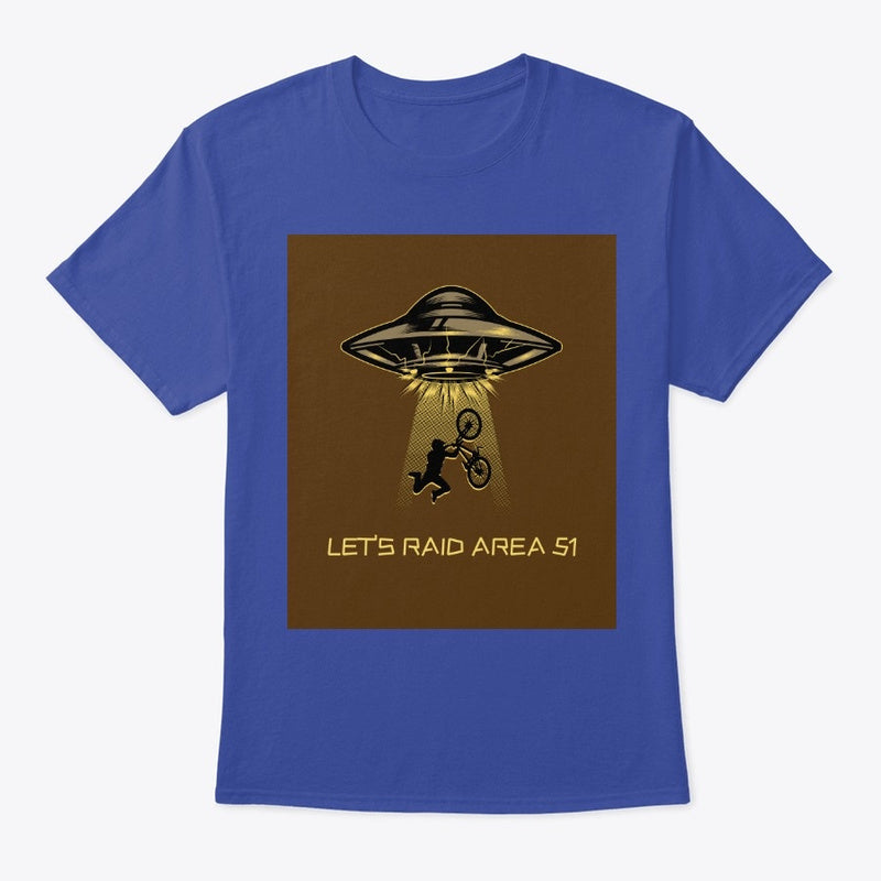 Area 51 Raider Classic Crew Neck Comfortsoft T-Shirt