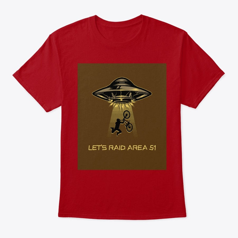 Area 51 Raider Classic Crew Neck Comfortsoft T-Shirt